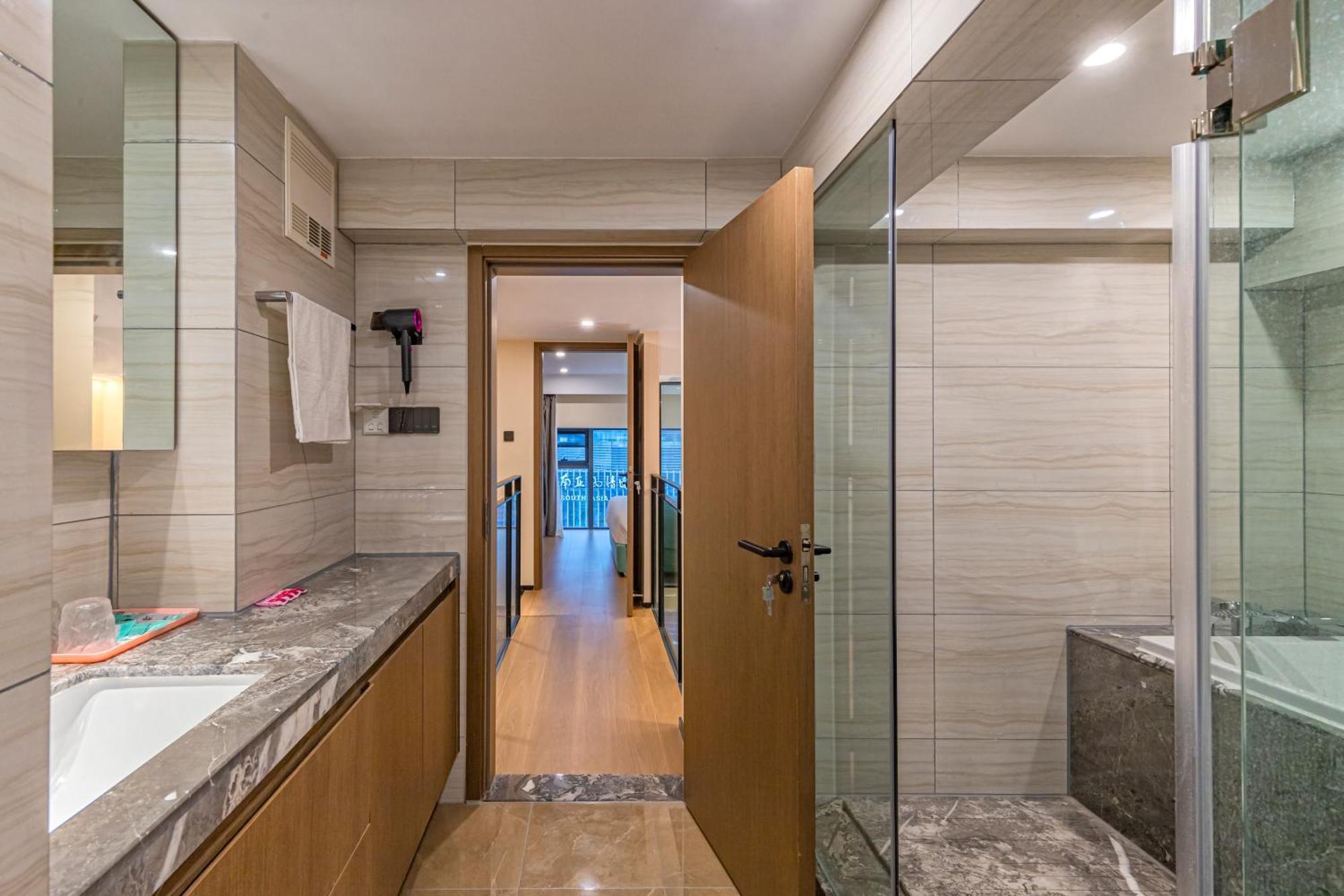 Kunming Dianchi Mideel International Apartment - South Asian Style Fuhai Metro Bagian luar foto
